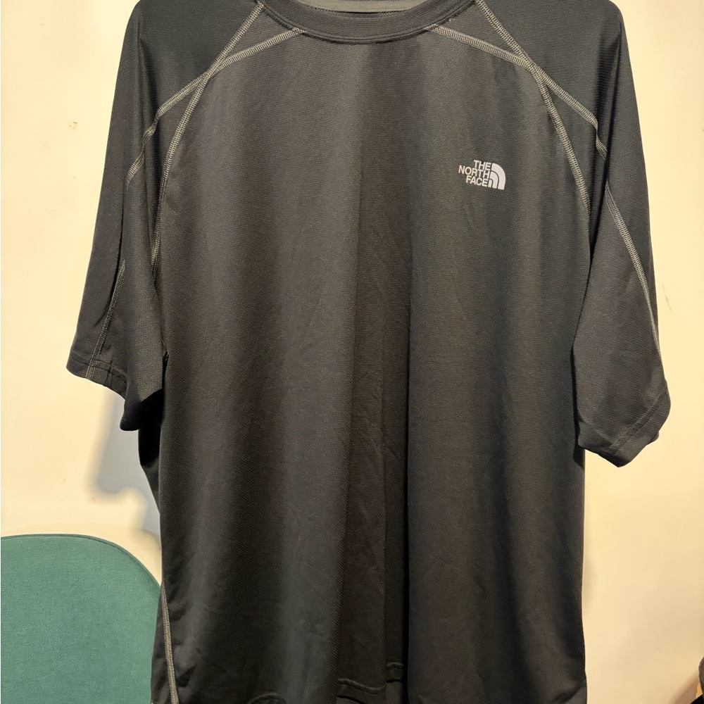 The North Face Men's Dark Gray Short Sleeve Tee